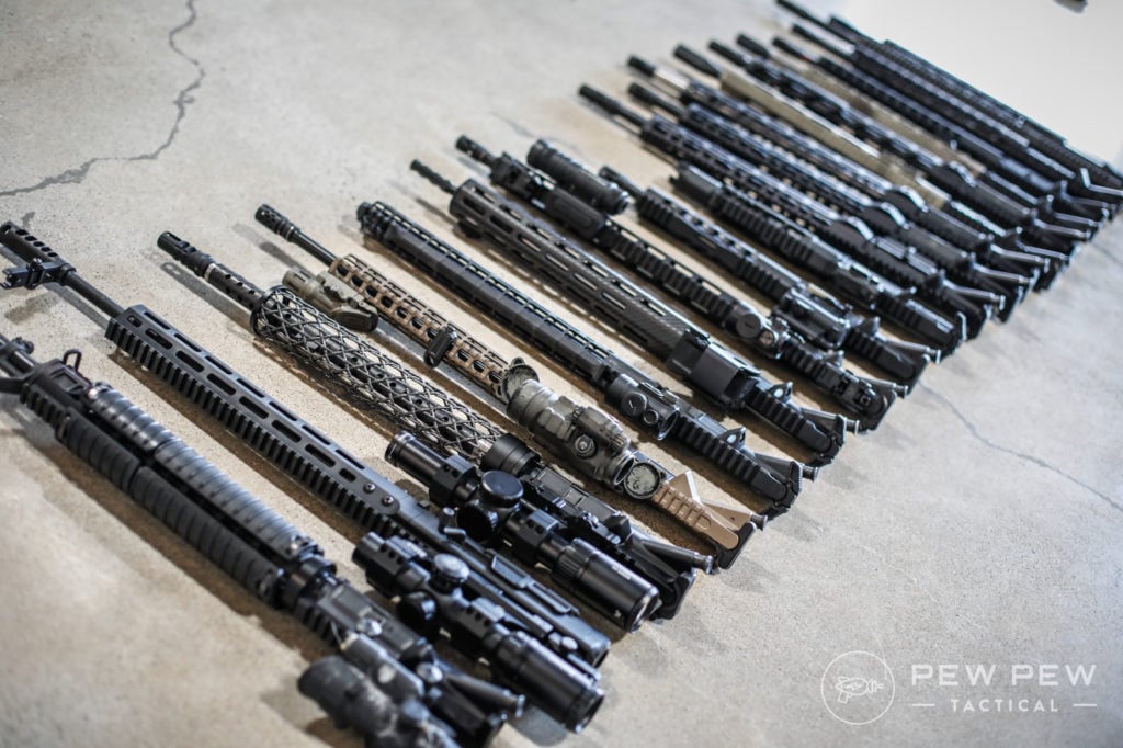 Lots of AR-15 Uppers