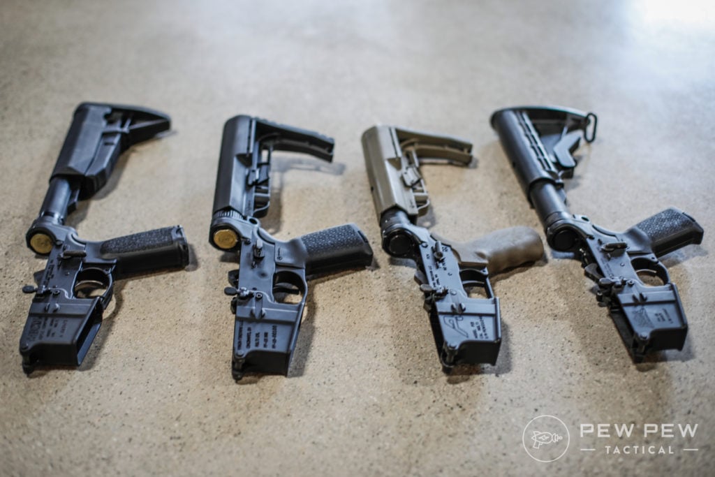 Complete AR-15 Lowers