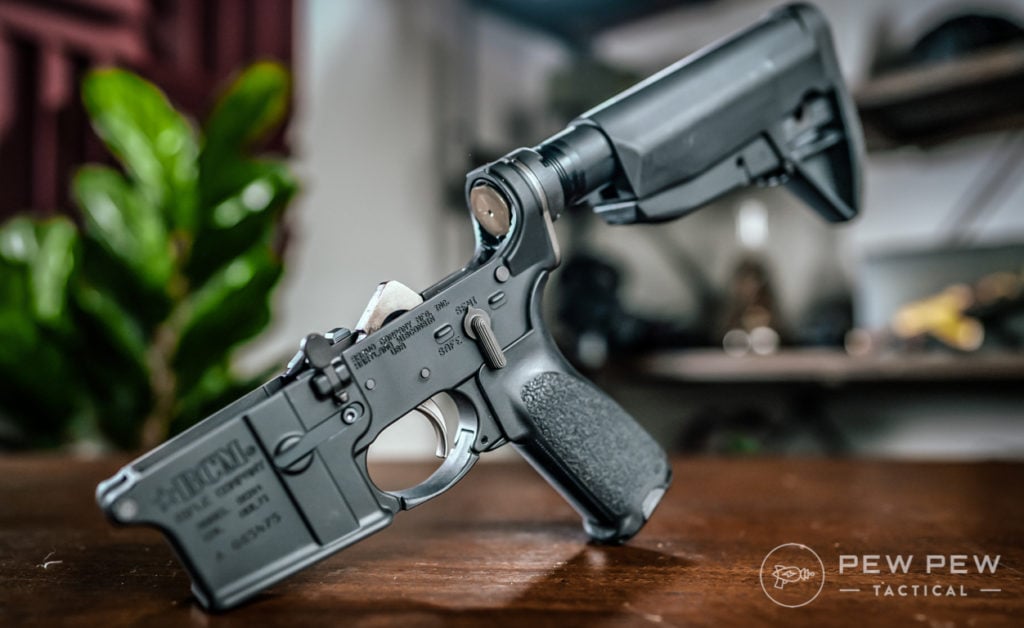 BCM Lower Receiver, Mod 0 Stock