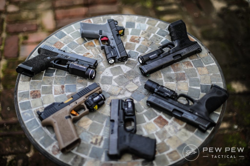 Bunch of Pistols and Lights