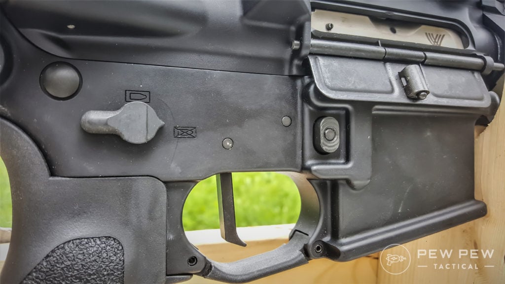Reducing Recoil for an AR-15 trigger and side