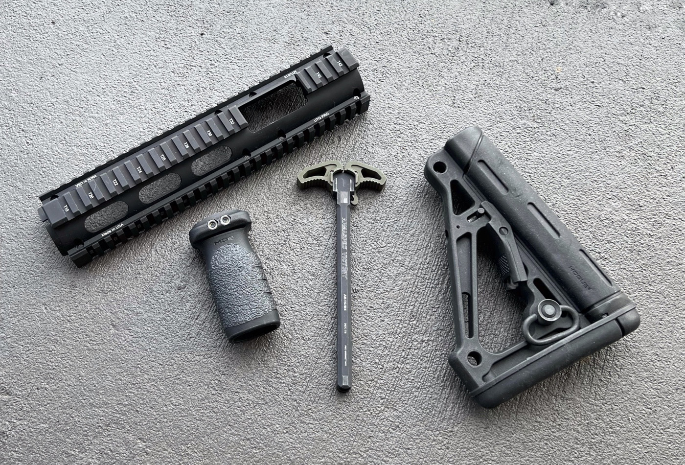 custom parts for rifle