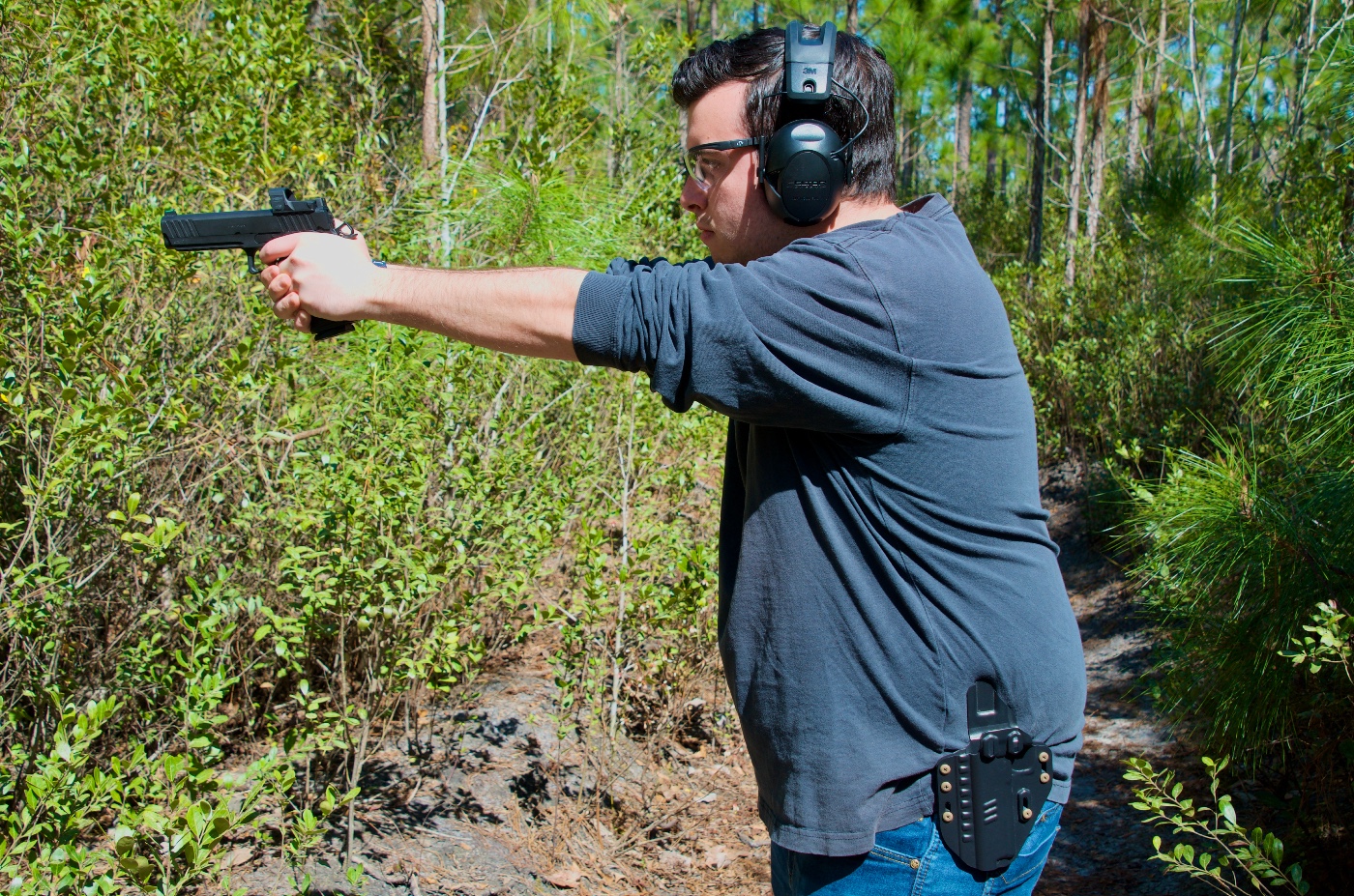 testing the prodigy with the holster