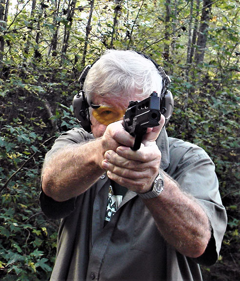 Bob Campbell shooting the Chiappa Rhino .357 magnum revolver