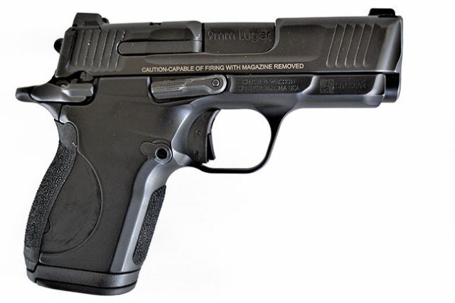 Smith and Wesson CSX 9mm handgun right profile