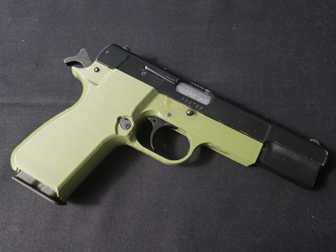 3d printed handgun frame