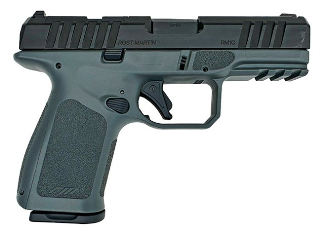 Rost Martin RM1C striker-fired, polymer-frame 9mm pistol, right profile