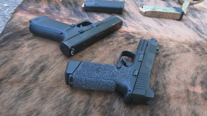 Glock 21 Vs FN545