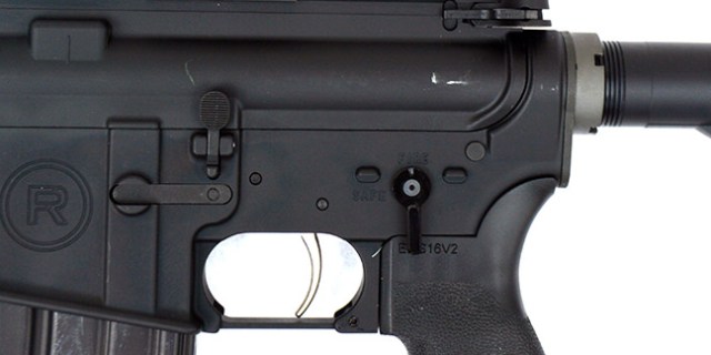 Delta V safety/selector on the Radical Firearms RF15