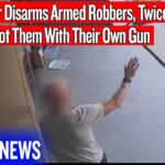 Homeowner Disarms Armed Robbers, Twice! And Shot Them With Their Own Gun
