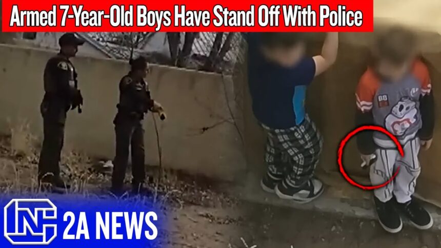 Armed 7-Year-Old Boys Have Stand Off With Police