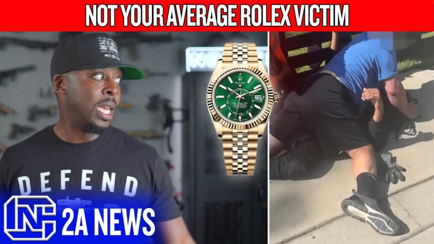 Armed Robber Tries To Steal His Rolex, But Wasn’t Prepared For What Happened Next