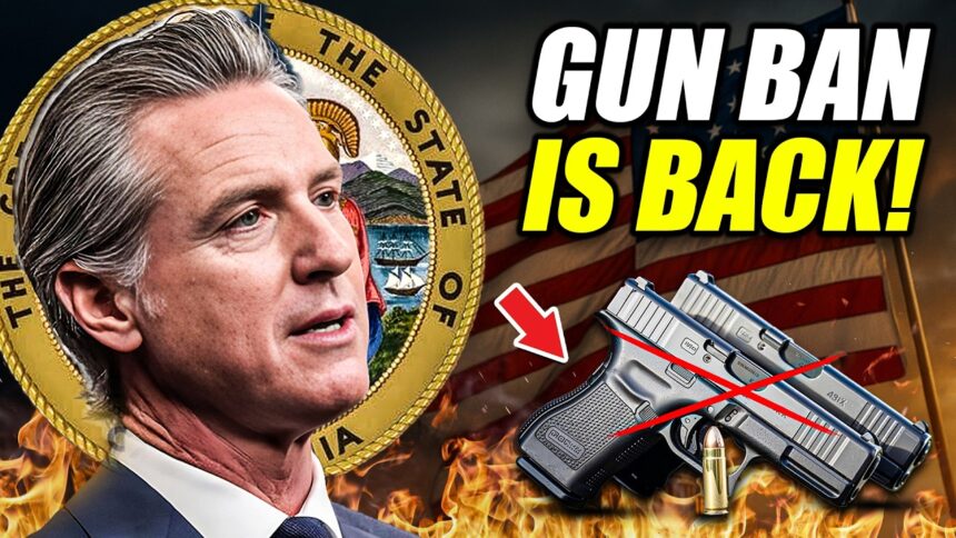 BREAKING: California Just KILLED the 2nd Amendment — Newsom’s Gun Ban Is Unreal!