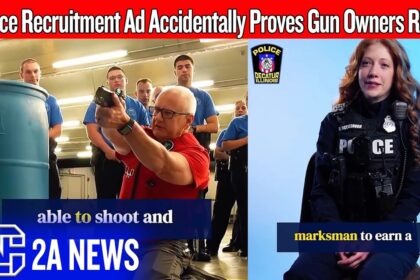 Leave Guns To The Professionals? Watch This Police Recruitment Video