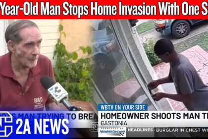 Home Invader Shot By 74-Year-Old Then Calls 911