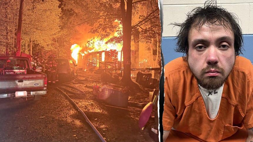 New Hampshire man allegedly steals rescue truck from firefighters battling his burning home