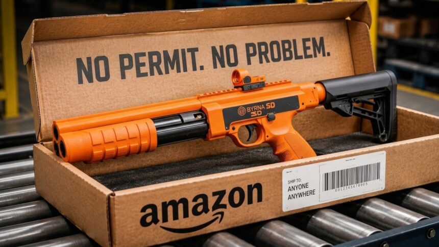 27 LETHAL AMAZON WEAPONS – NO LICENSE!