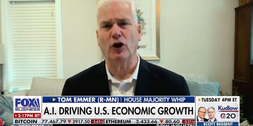 Rep Tom Emmer: Congress getting in the way of data centers slows and eventually stops innovation | Fox Business Video