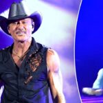 Tim McGraw takes hard fall onstage during concert