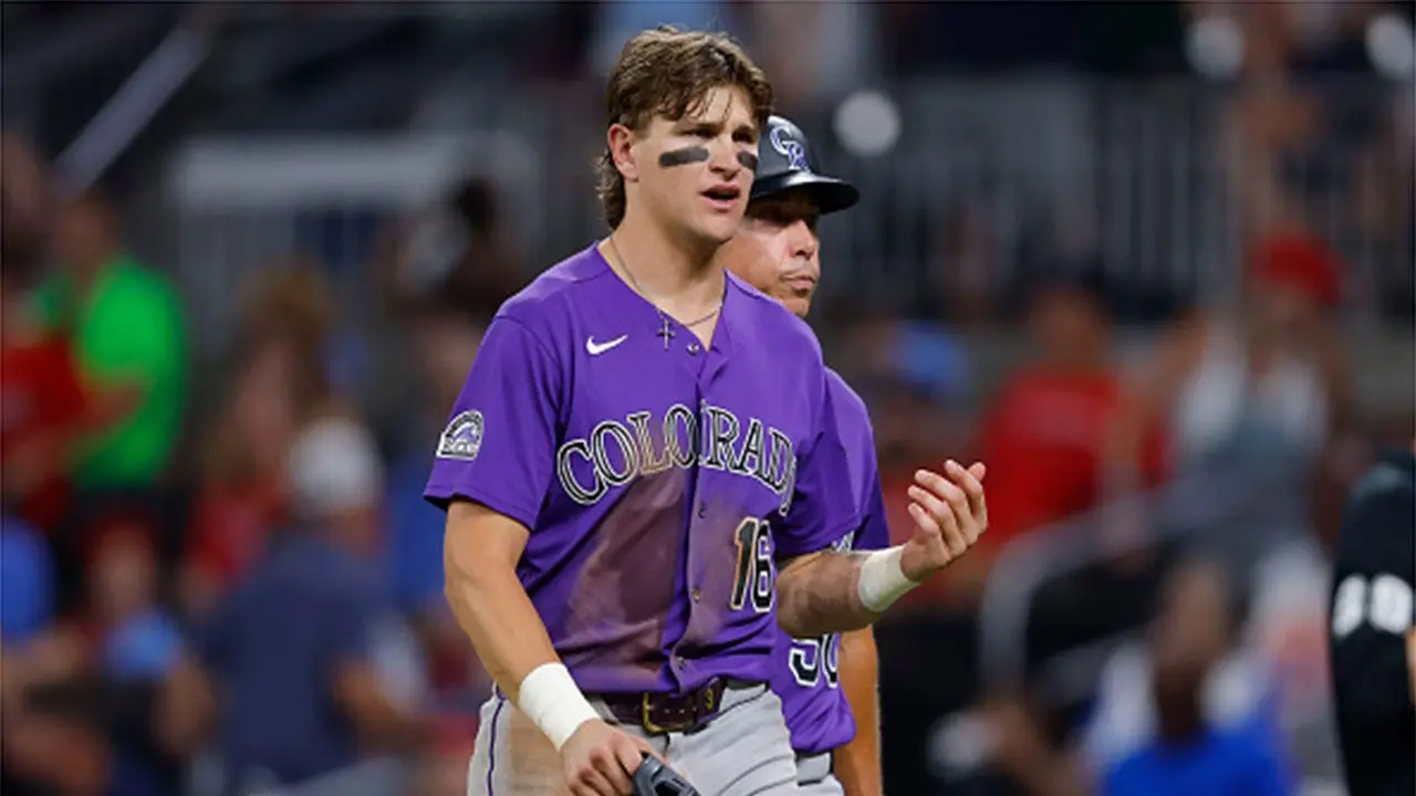 Rockies player benched after flipping off Braves fans, caught on video giving the bird