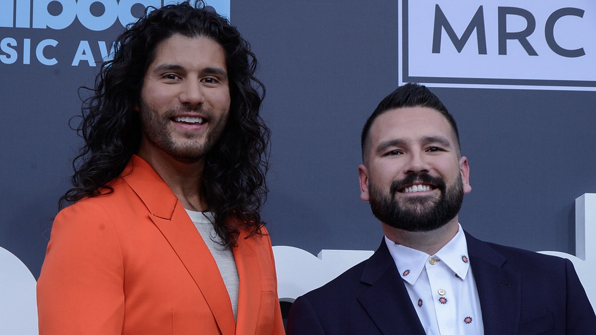 Dan + Shay at the Billboard Music Awards in Las Vegas in May 2022.