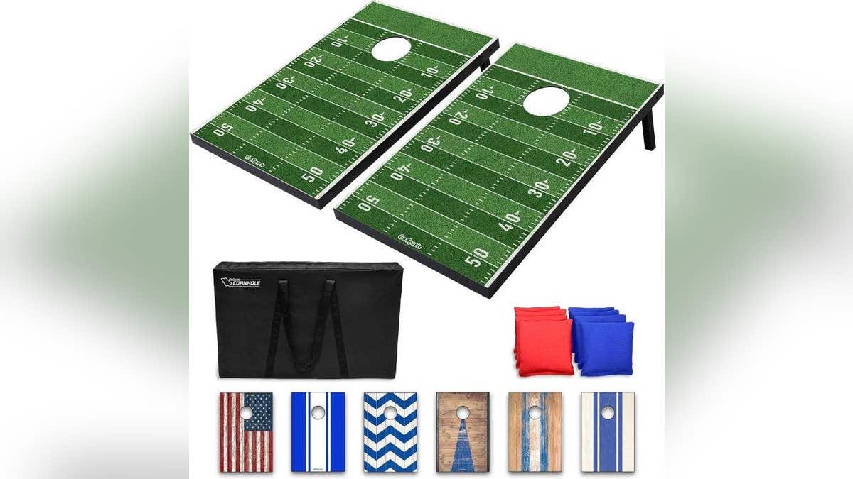 GoSports Portable Cornhole Set