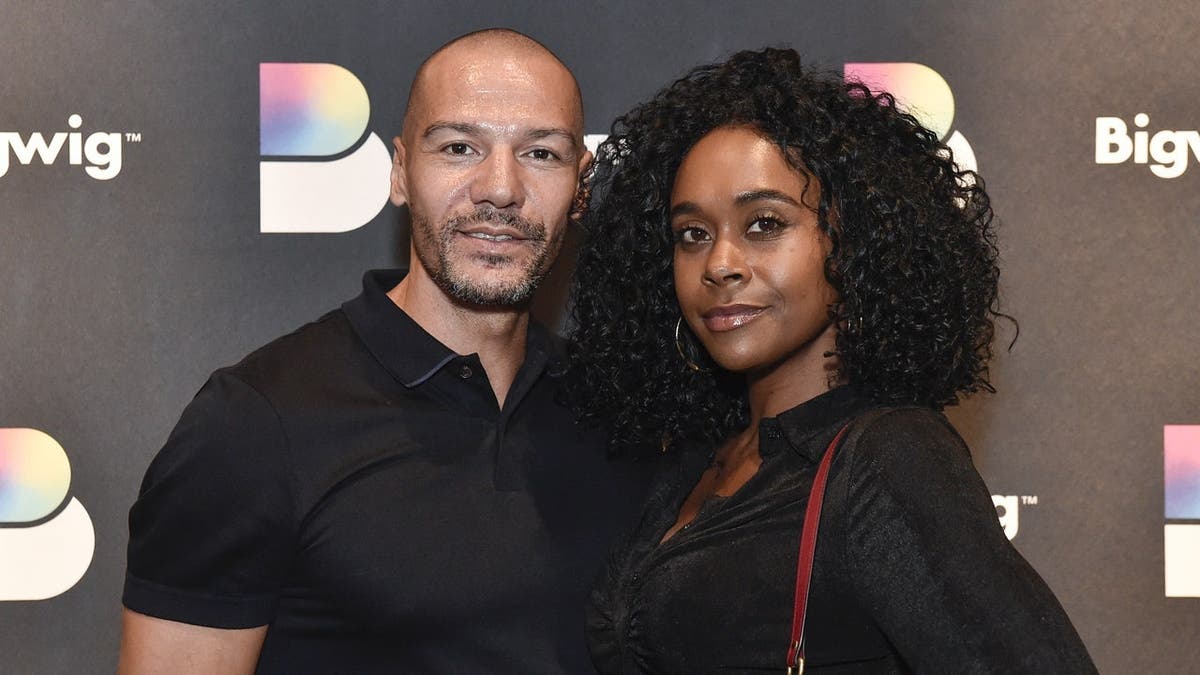 Edouard Bolleau and Raquel Bolleau attend the Bigwig influencer pop-up shop launch.