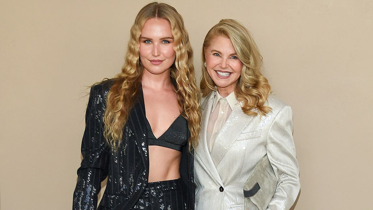 Sailor Brinkley-Cook and Christie Brinkley at the New York Screening of "Brunello: The Gracious Visionary" in April 2026. 