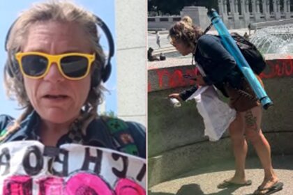 Person accused of defacing WWII Memorial with spray paint indicted by federal grand jury