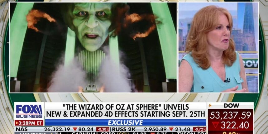 ‘The Wizard of Oz’ at Las Vegas Sphere unveils 4D upgrades, including winged monkeys | Fox Business Video