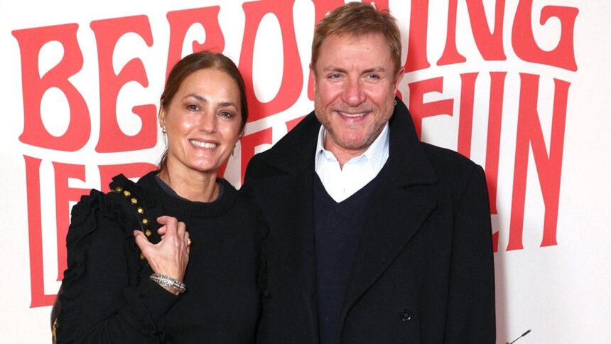 Duran Duran singer Simon Le Bon and wife Yasmin soak up the sun on their Italian getaway