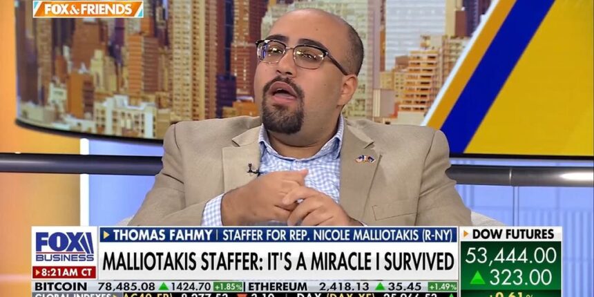 Nicole Malliotakis’ staffer Thomas Fahmy survives Staten Island lightning strike | Fox Business Video