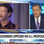 Zuckerberg opposes White House AI proposal | Fox Business Video