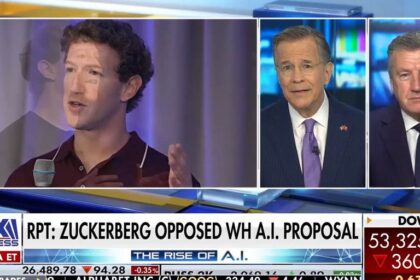 Zuckerberg opposes White House AI proposal | Fox Business Video