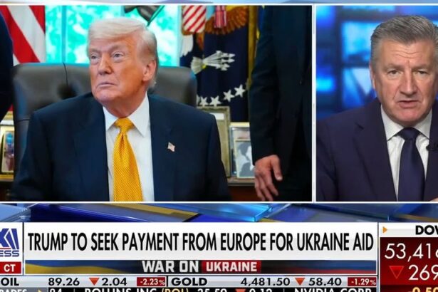 Trump demands Europe compensate US for Ukraine military aid | Fox Business Video