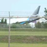 Amazon cargo jet overruns Miami airport runway, triggering massive emergency response