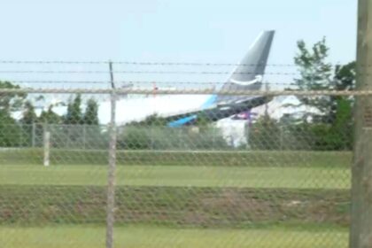 Amazon cargo jet overruns Miami airport runway, triggering massive emergency response