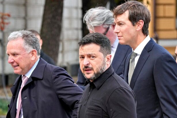 Russian strikes continue following visit by Witkoff and Kushner to Kyiv