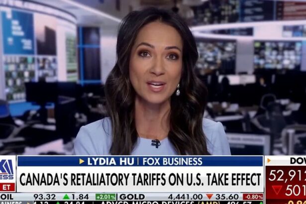 Lydia Hu reports on Canada’s retaliatory tariffs and their impact on the US economy. | Fox Business Video