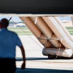 Emergency slide sparks questions on Trump’s new Air Force One before president reveals why