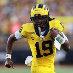 Bryce Underwood addresses Kyle Whittingham’s comments about remaining starting QB at Michigan