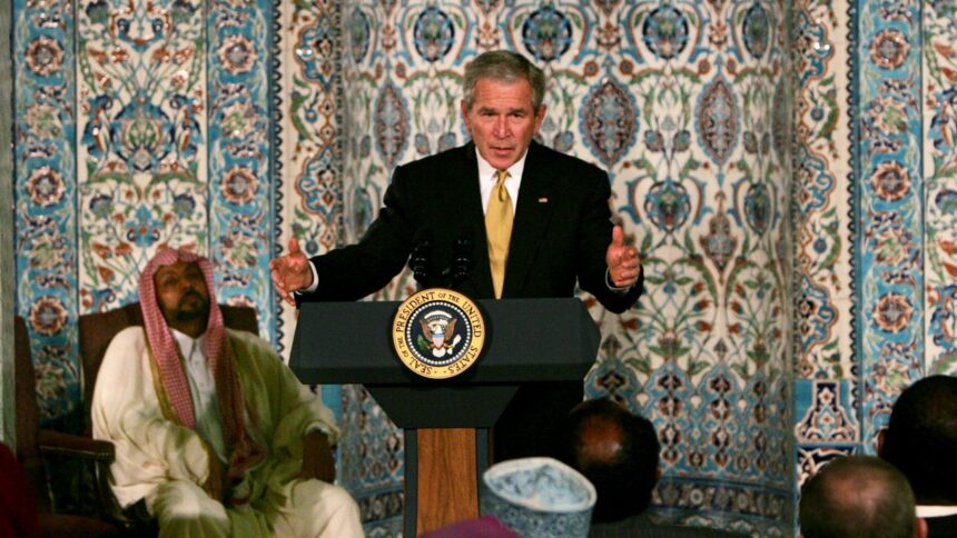 Bush revives ‘Islam is peace’ message with fresh focus on post-9/11 mosque visit
