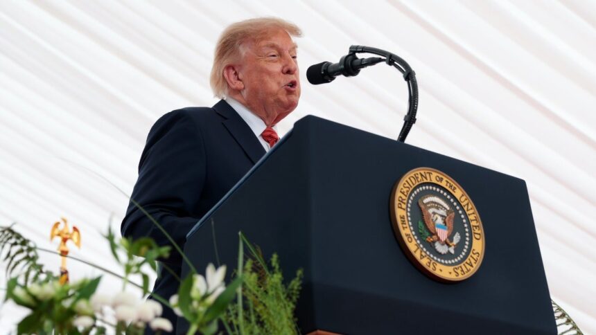 Trump says he would ‘love’ to see Ireland unified as one nation