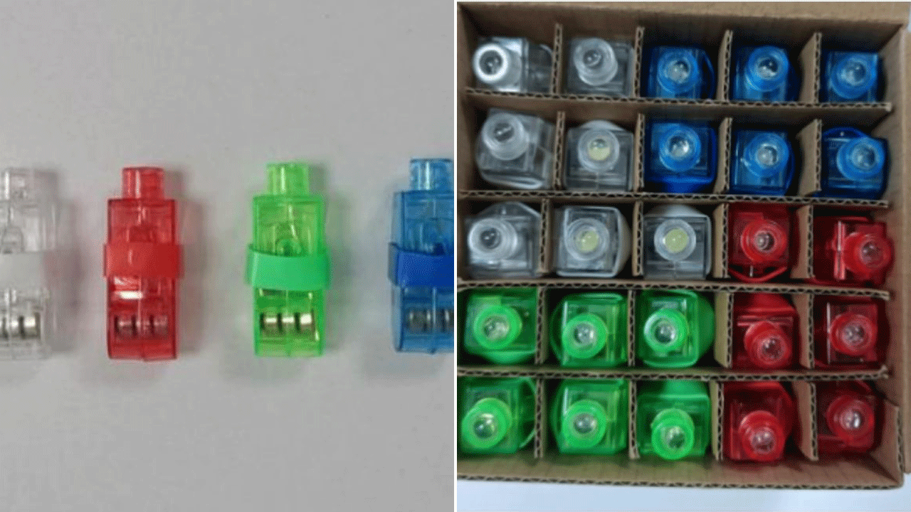Hundreds of thousands of finger light toys sold on Amazon recalled over swallowing risk