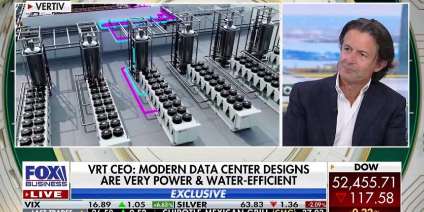 Warnings will not stop the ‘adoption’ or ‘revolution’ of AI: Vertiv CEO | Fox Business Video