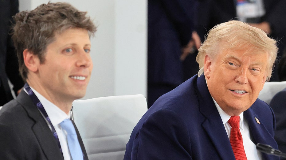 President Donald Trump and OpenAI CEO Sam Altman