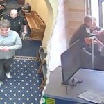 WATCH: Handcuffed inmate breaks free, punches deputy in wild courthouse escape attempt