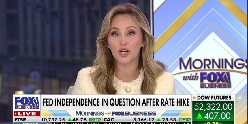 President Trump calls for Fed independence as interest rates rise | Fox Business Video