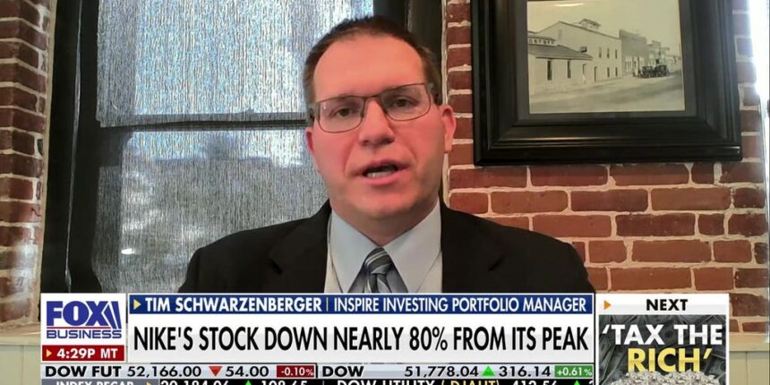 Nike to exit S&P 100 after hitting weakest valuation in 12 years | Fox Business Video