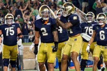 Notre Dame football holds Michigan State to 167 total yards in 27-10 home victory
